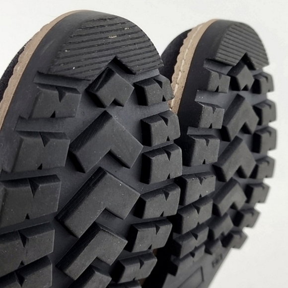 Steve Madden Astrixx Women's Ankle Boot Black Faux Fur Trim Side Zip Size EU 37 - Picture 12 of 15